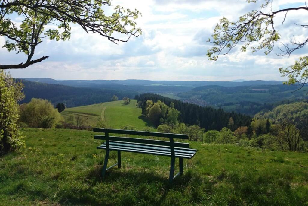 Ferienhaus Hellaberg Langenbach  Dış mekan fotoğraf